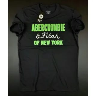 Algodão Peruano Camiseta Masculina Abercrombie - 12