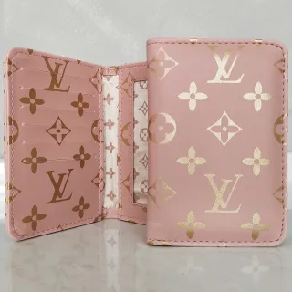 Porta Cartões Pequena para Cartões e Documentos - Cores Variadas - CAFE