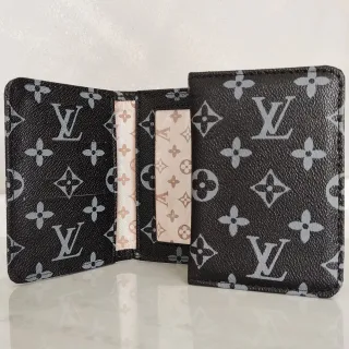 Porta Cartões Pequena para Cartões e Documentos - Cores Variadas - CAFE