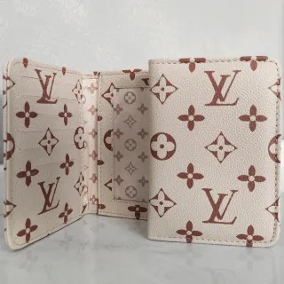 Porta Cartões Pequena para Cartões e Documentos - Cores Variadas - CAFE