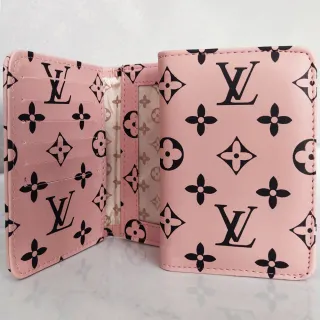 Porta Cartões Pequena para Cartões e Documentos - Cores Variadas - CAFE