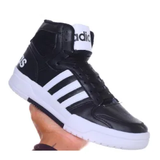 Tênis Clássico AD NEO HOOPS 3.0 Fashion: Confortável e Versátil - BRANCO/PRETO