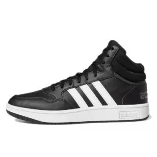 Tênis Clássico AD NEO HOOPS 3.0 Fashion: Confortável e Versátil - BRANCO/PRETO