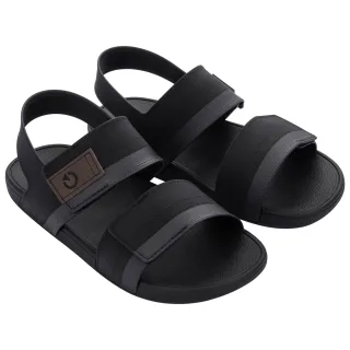 Super Confortável Sandália Masculina Papete Cartago Dakar - MARROM/MARROM/CASTOR