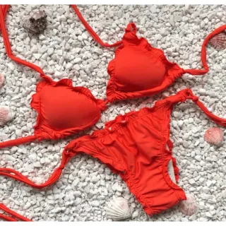 Fio Dental Biquíni Cortininha Feminino Empina Bumbum Amarração Bojo Removível - Zebra