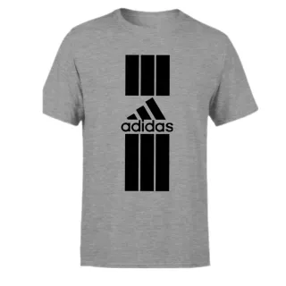T-shirt cinza mesclado com tiras - Raryel - Cinza