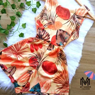 Macaquinho Estampado Verão Tamanho Único - 4