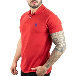 Malha Piquet Camisa Polo Masculino Gola - Verde Bandeira