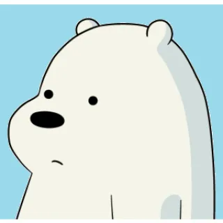 Camiseta Desenho Urso Poliéster - Raryel - Ice Bear Azul