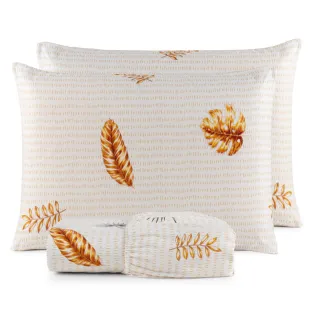 Lençol Casal Box Padrão Jogo 3pçs Toque Aveludado 200 Fios - Oliva Floreal