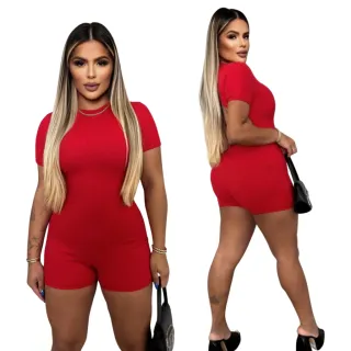 Macaquinho Verão 2023 Costas Abertas Premium Canelado - Rosa