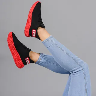 Neymar Tênis Esportivo Feminino Masculino Confortável Resistente Sola 4D - Black