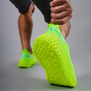 Neymar Tênis Esportivo Feminino Masculino Confortável Resistente Sola 4D - Black