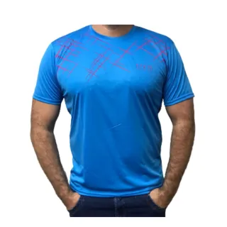 Fitness Camiseta Masculina Dry Fit Estampada Academia - Amarelo Riscos