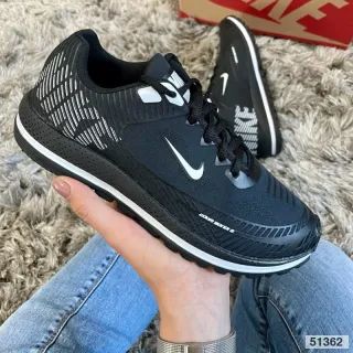 Barato Confortável Tênis BOND 6 Masculino Feminino - PRETO-BRANCO