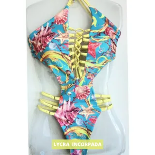 Maiô Engana Mamãe Preto Decotado - Raryel - estampa 7