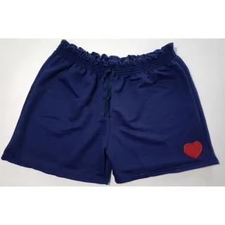 Clochard Feminino Cintura Alta - Kit com 3 Shorts - Mescla/Mescla/Mescla