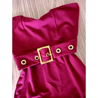 Maiô feminino preto suplex grosso - Raryel - Opção 5