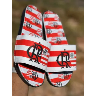 Pronta Entrega Chinelo Slide Flamengo Comfort Masculino Unisex - Preto