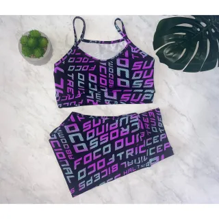Moda fitness: conjunto top e short curto ou pedal - Est.13
