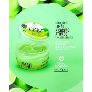 Esfoliante Corporal Fruktais Corpo Dourado - Kit com 2 unidades - Maracujá