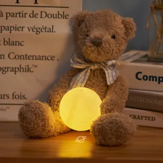 Decoração Abajur Led Lua Cheia 3D - Luminária - Única