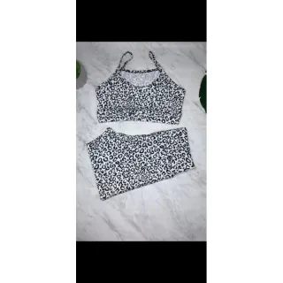 Top + Short Fitness Conjunto GG até - 20