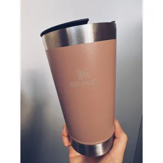 Caneca Inox Beer Cup com Tampa e Abridor - Copo Térmico de 473ml para Cerveja e Café - Amarelo