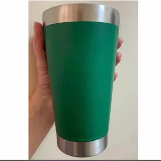Caneca Inox Beer Cup com Tampa e Abridor - Copo Térmico de 473ml para Cerveja e Café - Amarelo