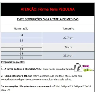 Confortável Tênis Feminino Plataforma Chunky Sneaker Blogueira (FORMA PEQUENA) - BRANCO OURO