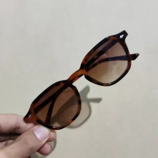 Proteção UV400 Oculos de Sol Redondo Unisex Vegas - C3