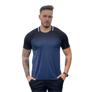 Camiseta Dry Fit Masculina Confortável e Leve para Corrida, Academia e Lazer - Vermelho