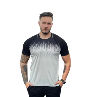 Camiseta Dry Fit Masculina Confortável e Leve para Corrida, Academia e Lazer - Vermelho