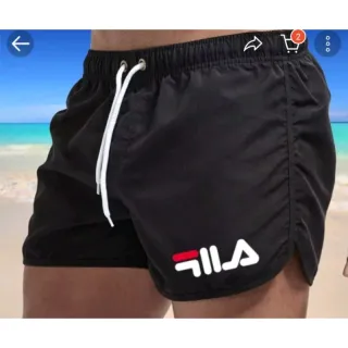 Short estiloso para praia e piscina - Bermuda fL esporte - Pink
