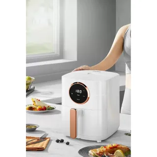 Air Fryer Gaabor Digital Touch 4L sem Óleo - Grafite / Branco - Grafite