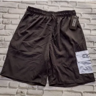 Bermuda Performance Elastano Moda StreetWear - Ideal para Esportes Skateboard - Azul Caneta Bolso Lateral