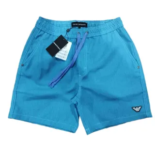 Armani - Short Masculino de Linho em Queima de Estoque - Chiclete