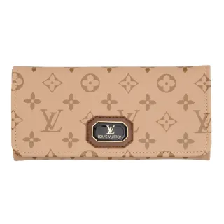 Carteira Premium Feminina Grande - Porta Documentos, RG e CNH - PRETA/XADREZ