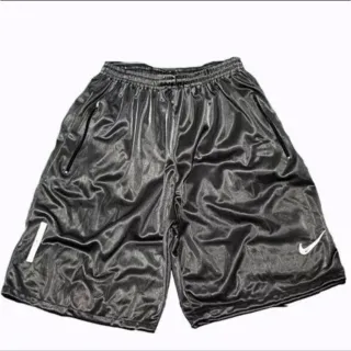 Coleção nova 2023: Bermuda masculina refletivo - Branco