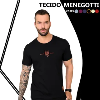 Camiseta Premium Masculina Blusa - PRETO RELEVO