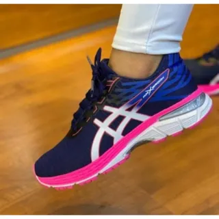 Promoção: Tênis AS Feminino Confortável, Macio e Colorido para Academia, Caminhada e Esportes - AS - PRETO PINK