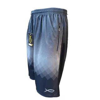 Quadros Bermuda Masculina Esporte Academia - Cinza Claro