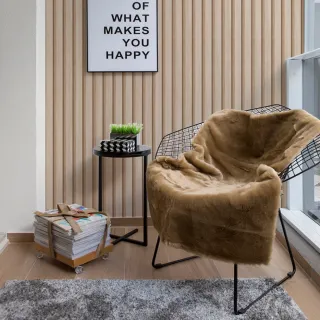 Várias Cores Papel de Parede Ripado Madeira 3D - MAD72