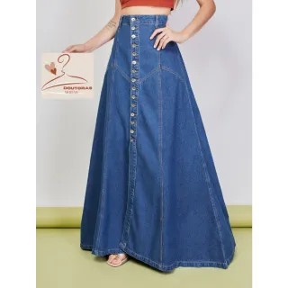 Longa Saia Jeans BP5275 - Compre Online na Raryel - Claro