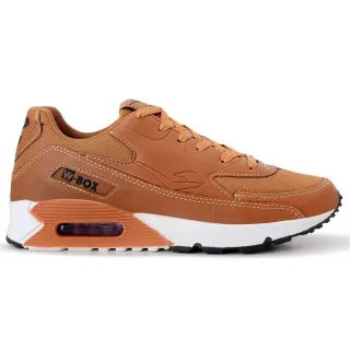 Envio rápido! Tênis Esportivo Masculino Air Box Confortável - Promoção Caramelo - Caramelo