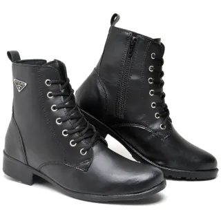 Bota Coturno Feminina Bad Girl Bolsinha - Blogueira