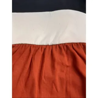 Faixas Regata Longo Náutico Vestido com - Vermelho c Azul Marinho