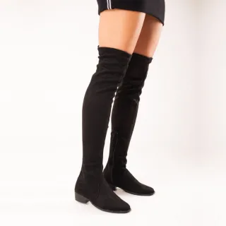 Bota Acima do Joelho Over Knee - Preto
