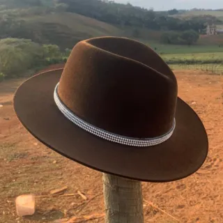 Queimão de estoque!! Vários modelos de Bandinha para Chapéu com Strass - DOURADA