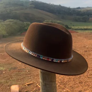 Queimão de estoque!! Vários modelos de Bandinha para Chapéu com Strass - DOURADA